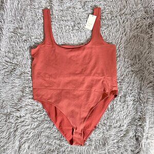 NWT Plus Seamless Tank Bodysuit - 2X (color Rust)